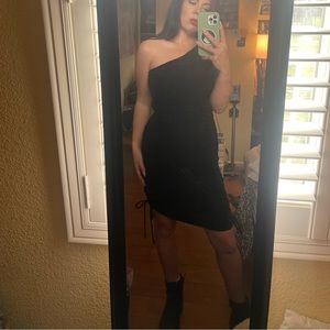 House of Harlow Velvet Cinch Dress